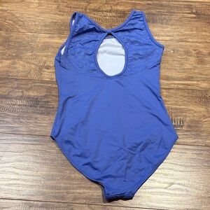 Bloch Blueish purple Kids One Piece dance Bodysuit